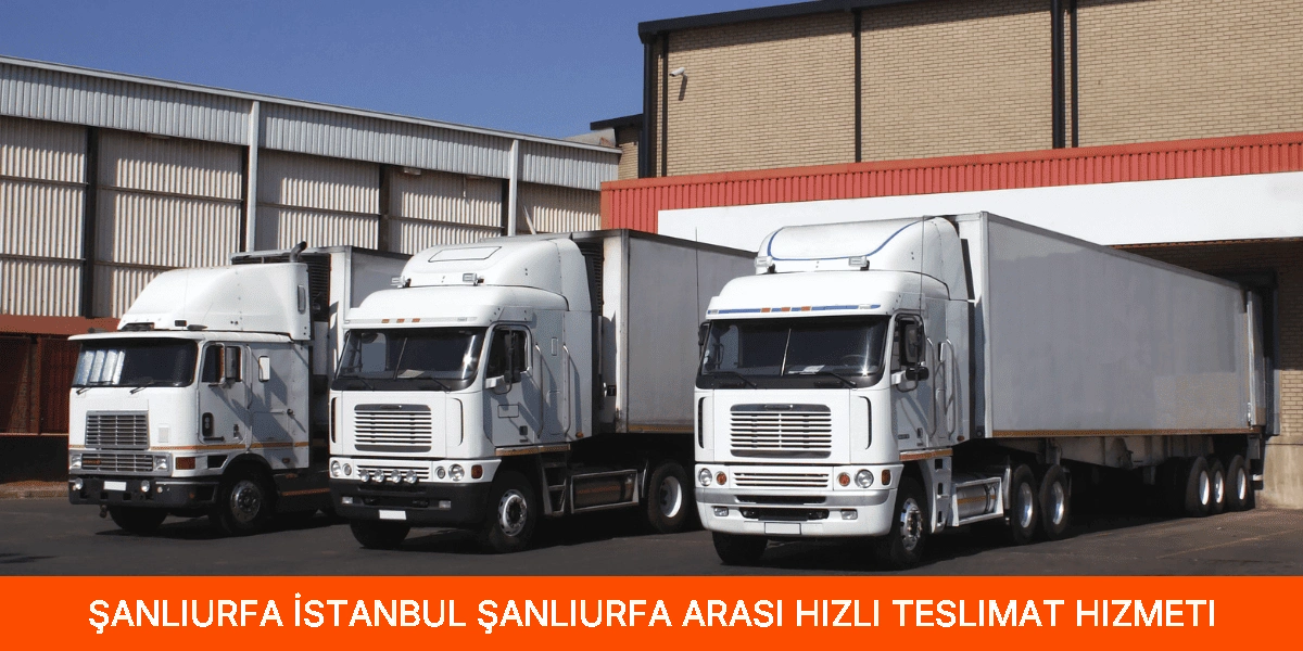 İstanbul Şanlıurfa Arası Hızlı Teslimat Hizmeti