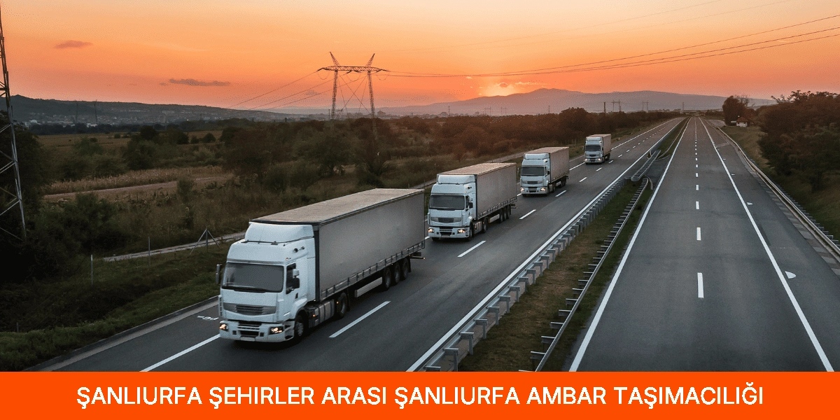 Şehirler Arası Şanlıurfa Ambar Taşımacılığı